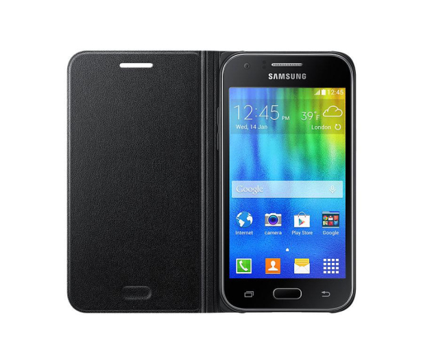 Samsung Flip Case Galaxy J1 Czarne - 231676 - zdjęcie 2